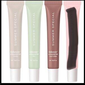 HP NWT 1 Summer Special Lip Balm Butter: 3 shades Vanilla,Mint,Iced Coffee